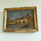 Painting, painting, oil on wood