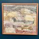 Swedish Oil on Canvas – “Catalan Landscape” by Rune Rådsten – Signed – Vintage & Framed