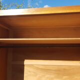 Armoire scandinave pied compas vintage