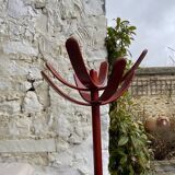 Porte-manteau Cactus de Mauro Pasquinelli - en bois rouge