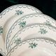 4 assiettes creuses St Amand terre de fer