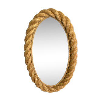 Mirror in rope 41x25cm