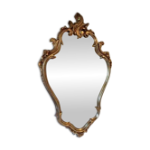 Miroir résine doré