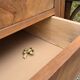 Louis-Philippe chest of drawers in solid walnut