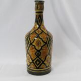 Moroccan enamelled terracotta bottle: Safi