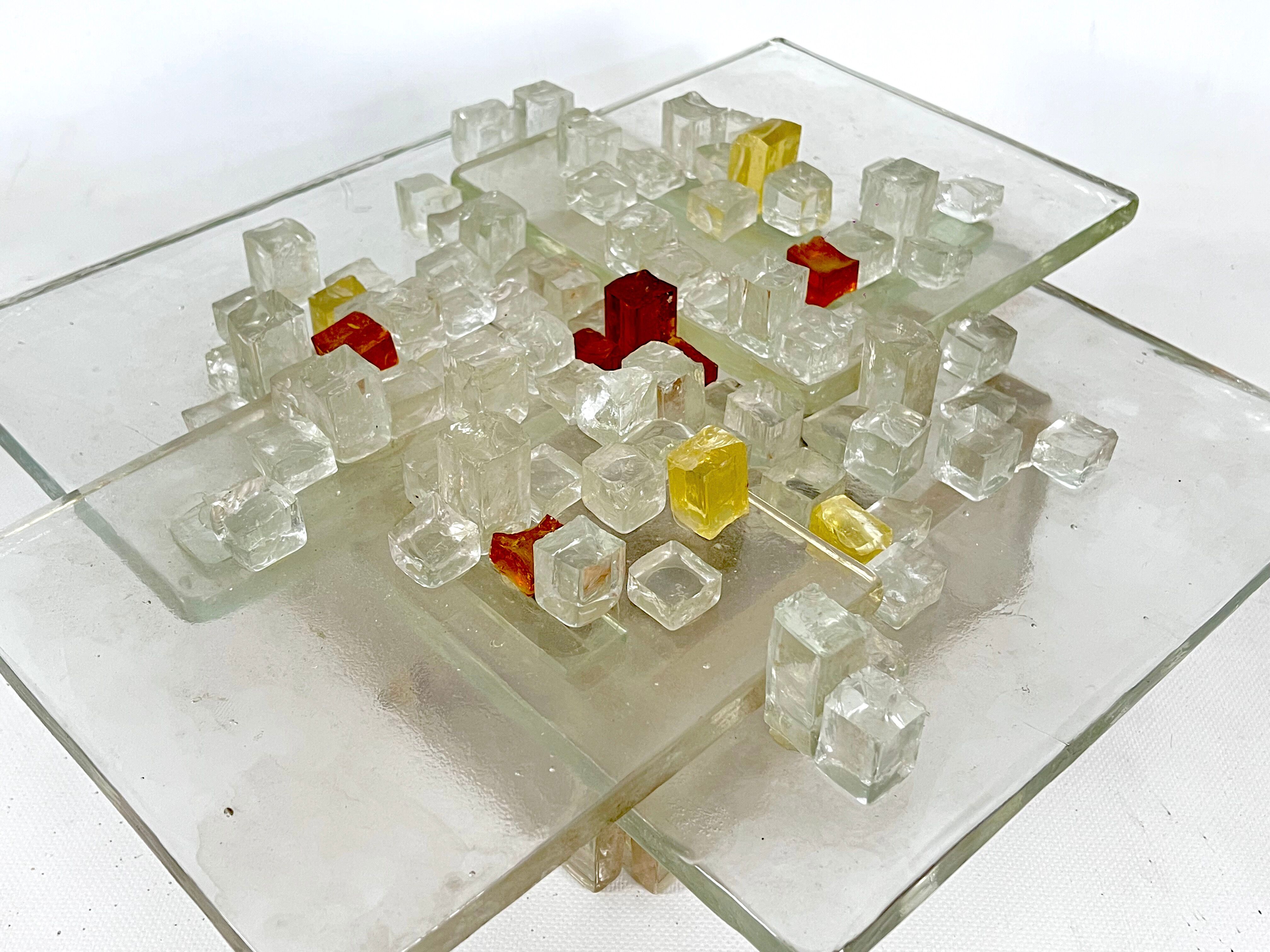 Mid-Century Murano Glass wall light by Albano Poli for Poliarte. Italy 1970s