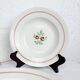 5 assiettes creuses Moulin des Loups Orchies - Deux Roses