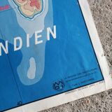 Vintage school map mdi: Africa-Europe physical.