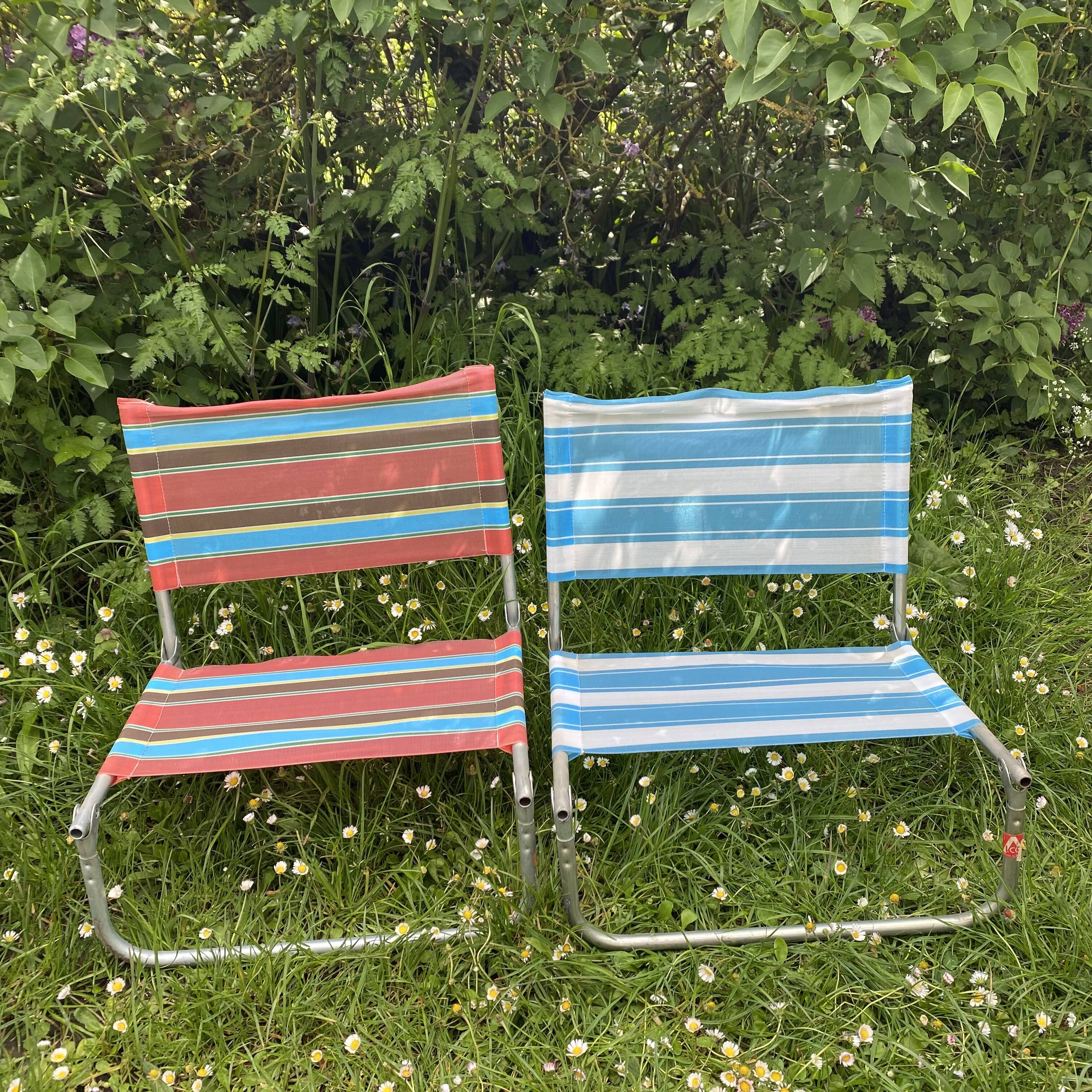 70s beach chairs