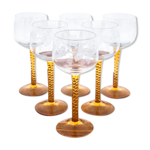 Ensemble de six verres