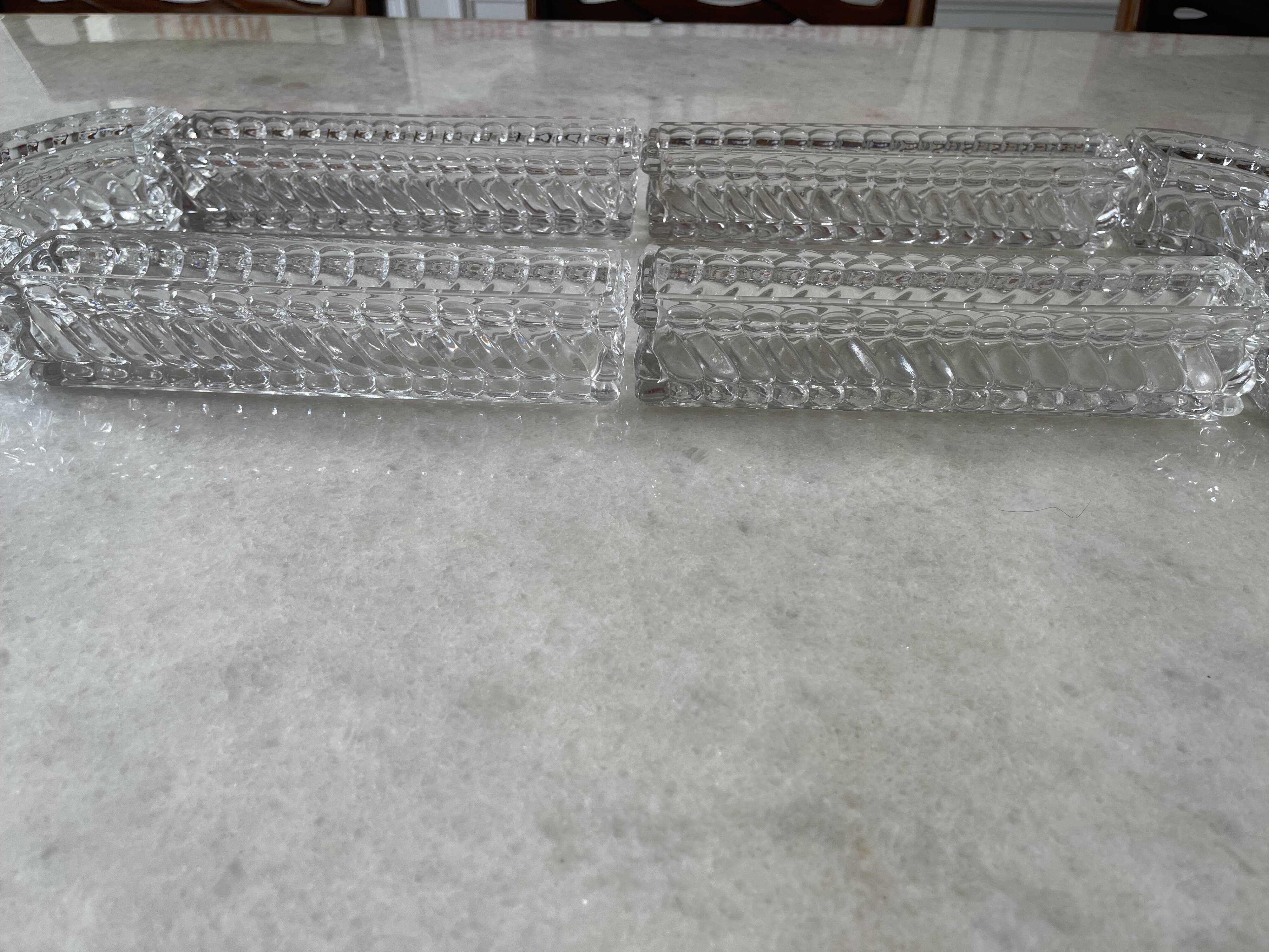 Baccarat runner or centerpiece.