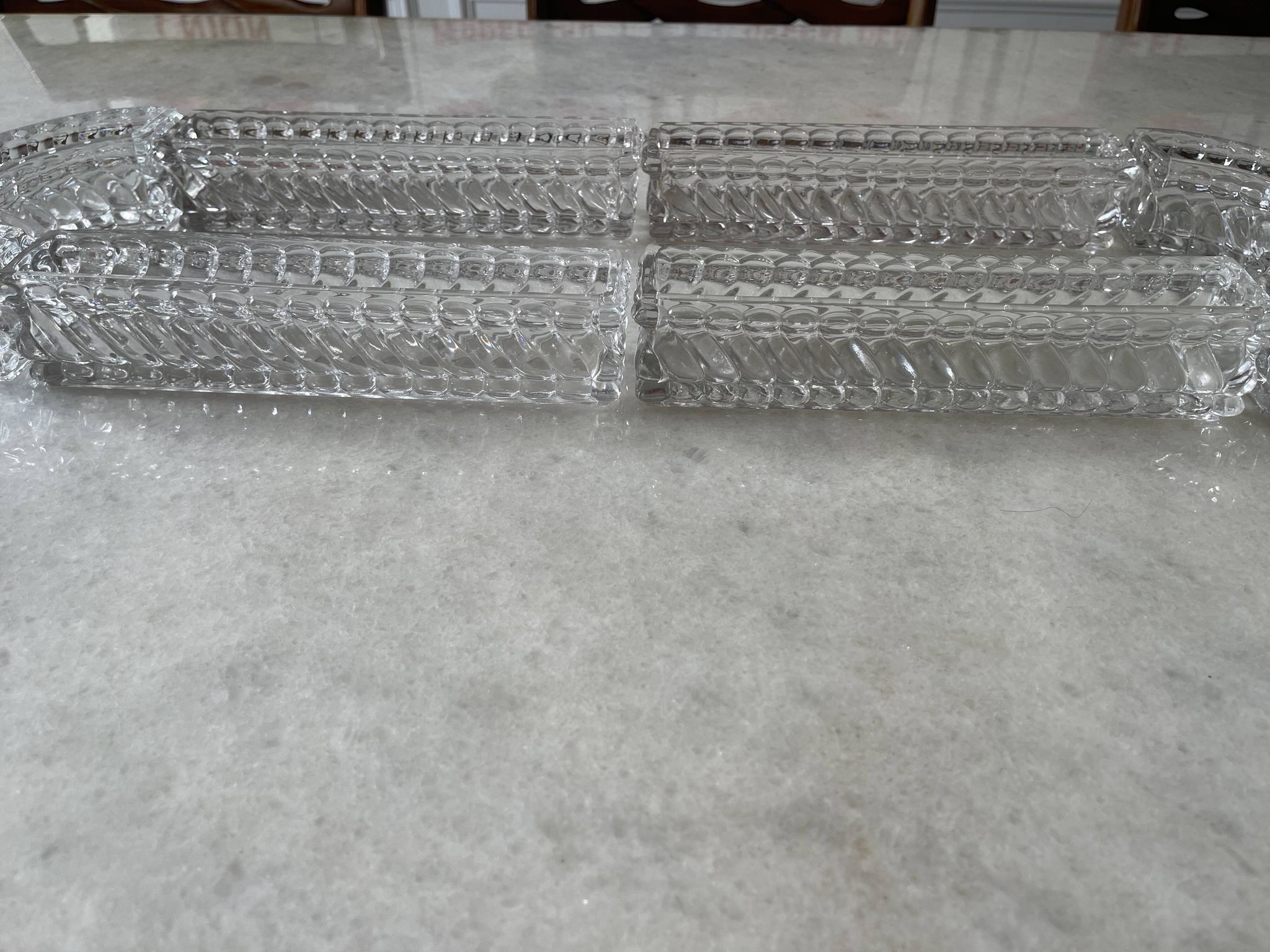 Baccarat runner or centerpiece.