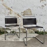 Paire de chaise B33 de Marcel Breuer