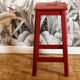 Tabouret d'atelier en bois