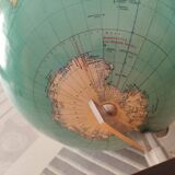 Terrestrial globe old world map