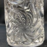 Early 20th century perfume bottle in SAINT LOUIS crystal, Fleurs de violet model