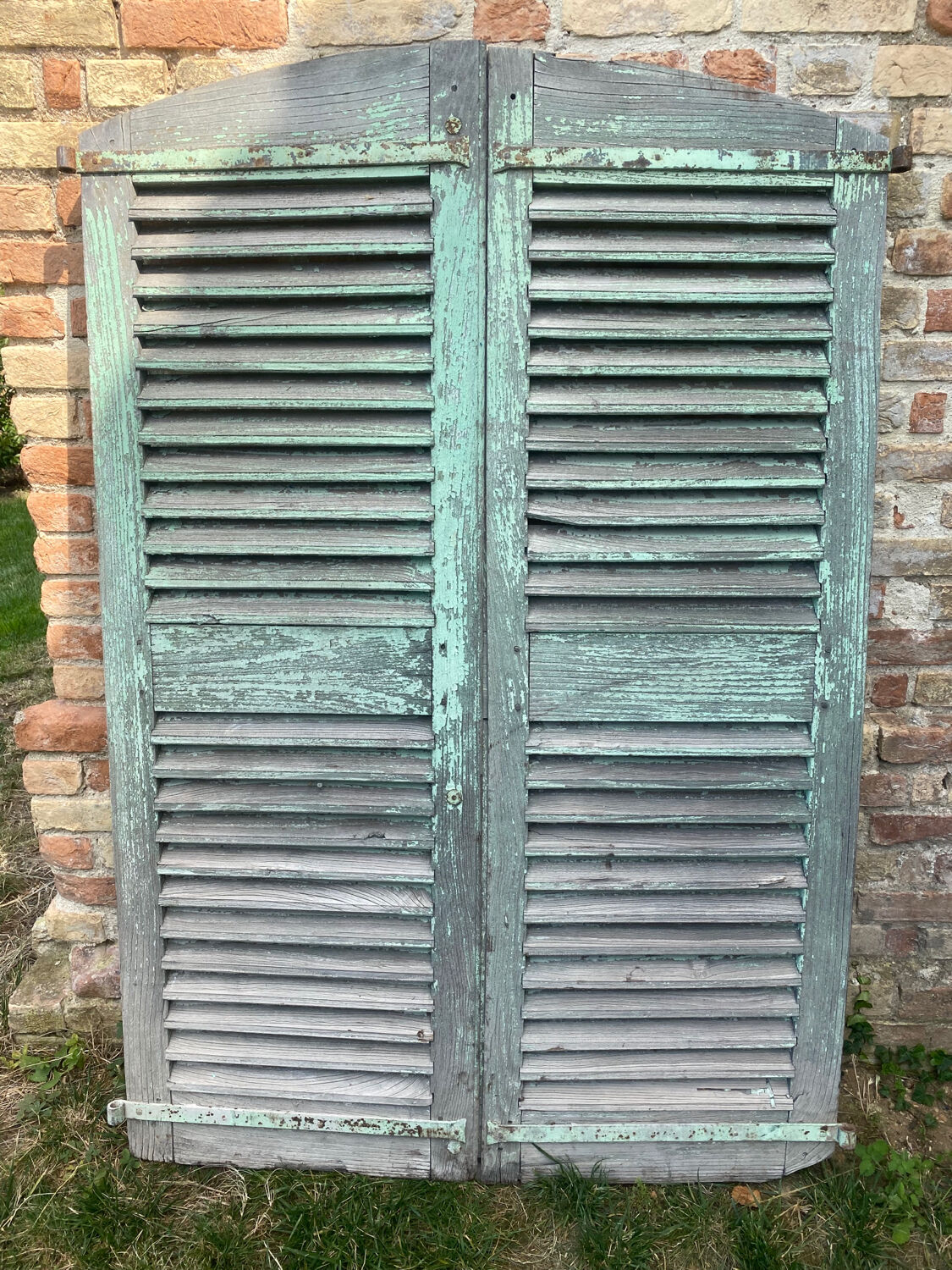 Louvered doors