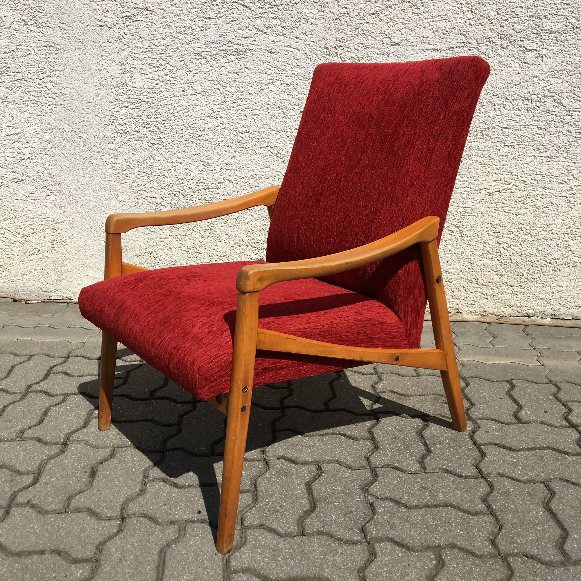 Fauteuil Jiri Jiroutek pour Interier Praha vintage 60s