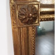 Antique mirror with a gilded wooden frame 81x59cm