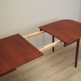 Mahogany table, Danish design, 1970s, production: Denmark