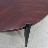 Osvaldo Borsani T61 round coffee table Tecno 1950s
