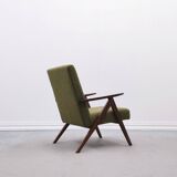 Easy Chair Model B 310 Var in Green Boucle