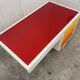 Sixties desk in wood and glass