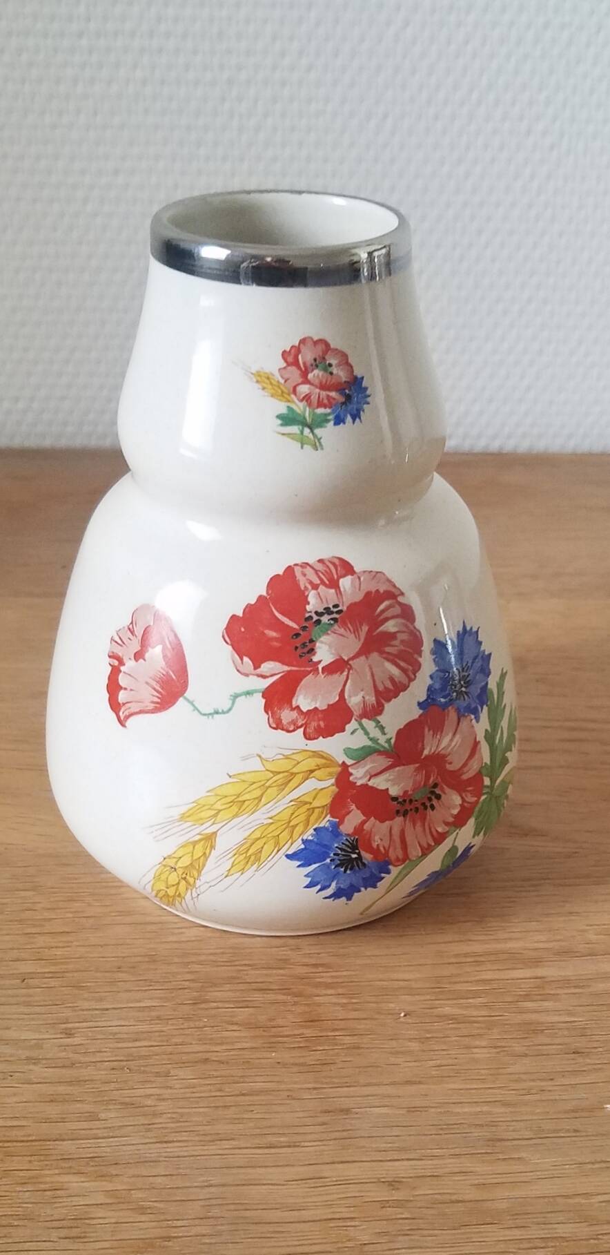 Salins glazed ceramic vase