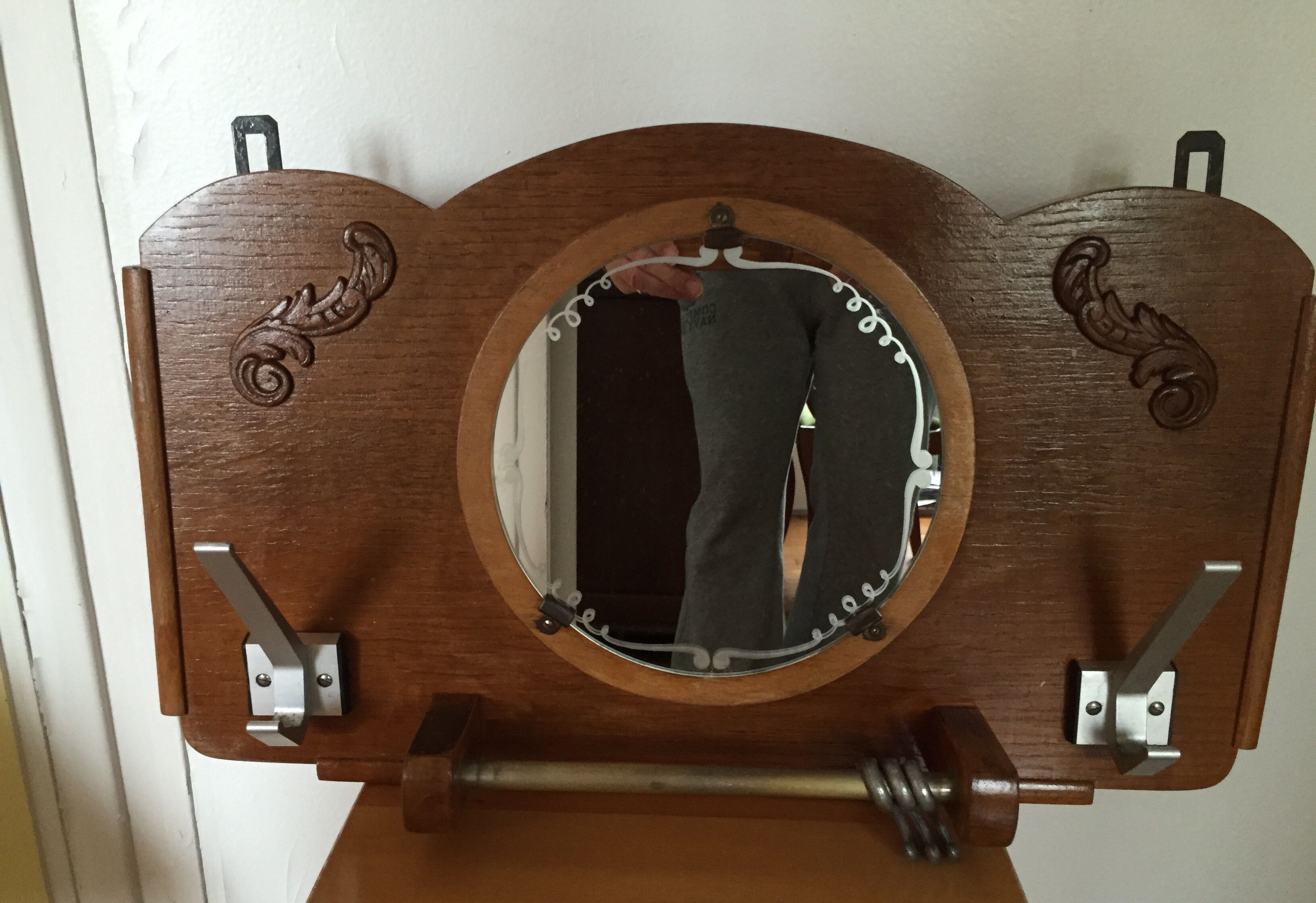 Art Deco coat hanger