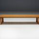 Banc en ardoise de Charlotte Perriand pour Les Arcs, France, années 1980