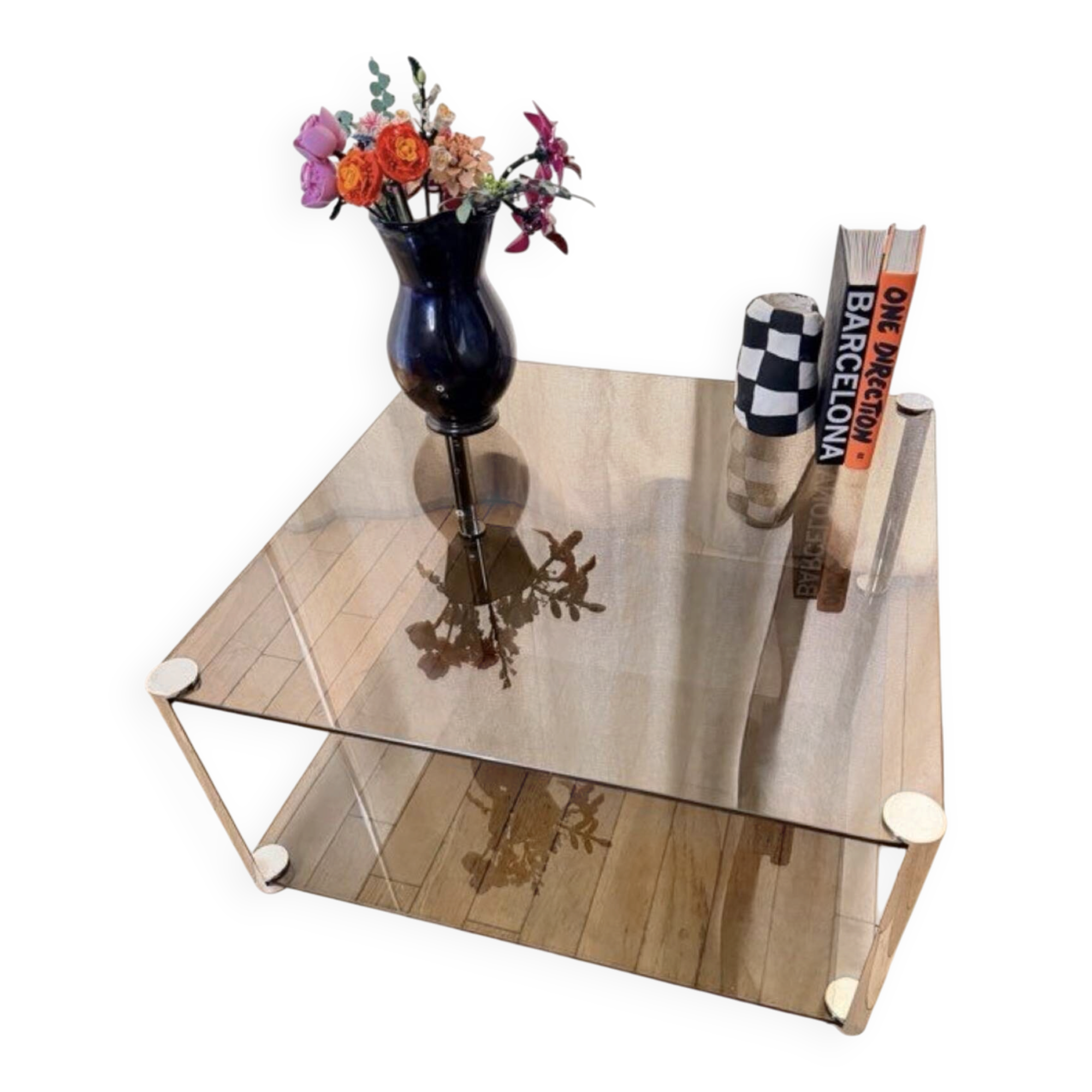 Table basse Ari Colombo années 70