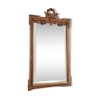 Old mirror Napoleon III