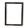 Black and gold frame decorated with Greek frieze decoration