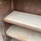 Vintage glass-fronted cabinet