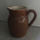 Pitcher water pot or stoneware milk