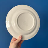 Set of 4 deep plates Moulin des Loups model Tablecloth