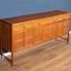 Retro Teak 1960s Nathan Squares Mid Century Sideboard