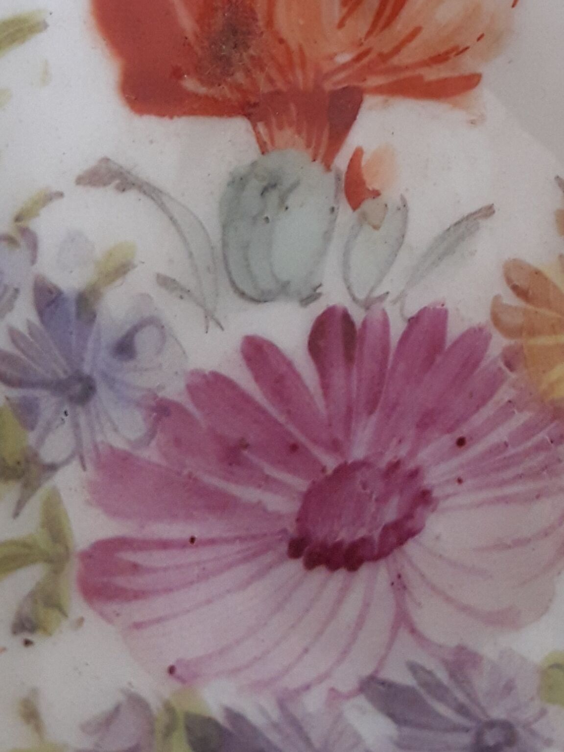 Dresden porcelain egg dish