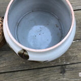 Arnon stoneware enamelled pot