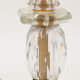 Paire de lampes en verre