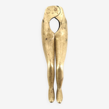 Nutcracker, brass woman's legs, 1930s