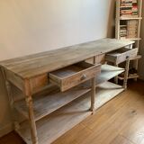 Console in lacquered wood
