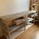 Console in lacquered wood
