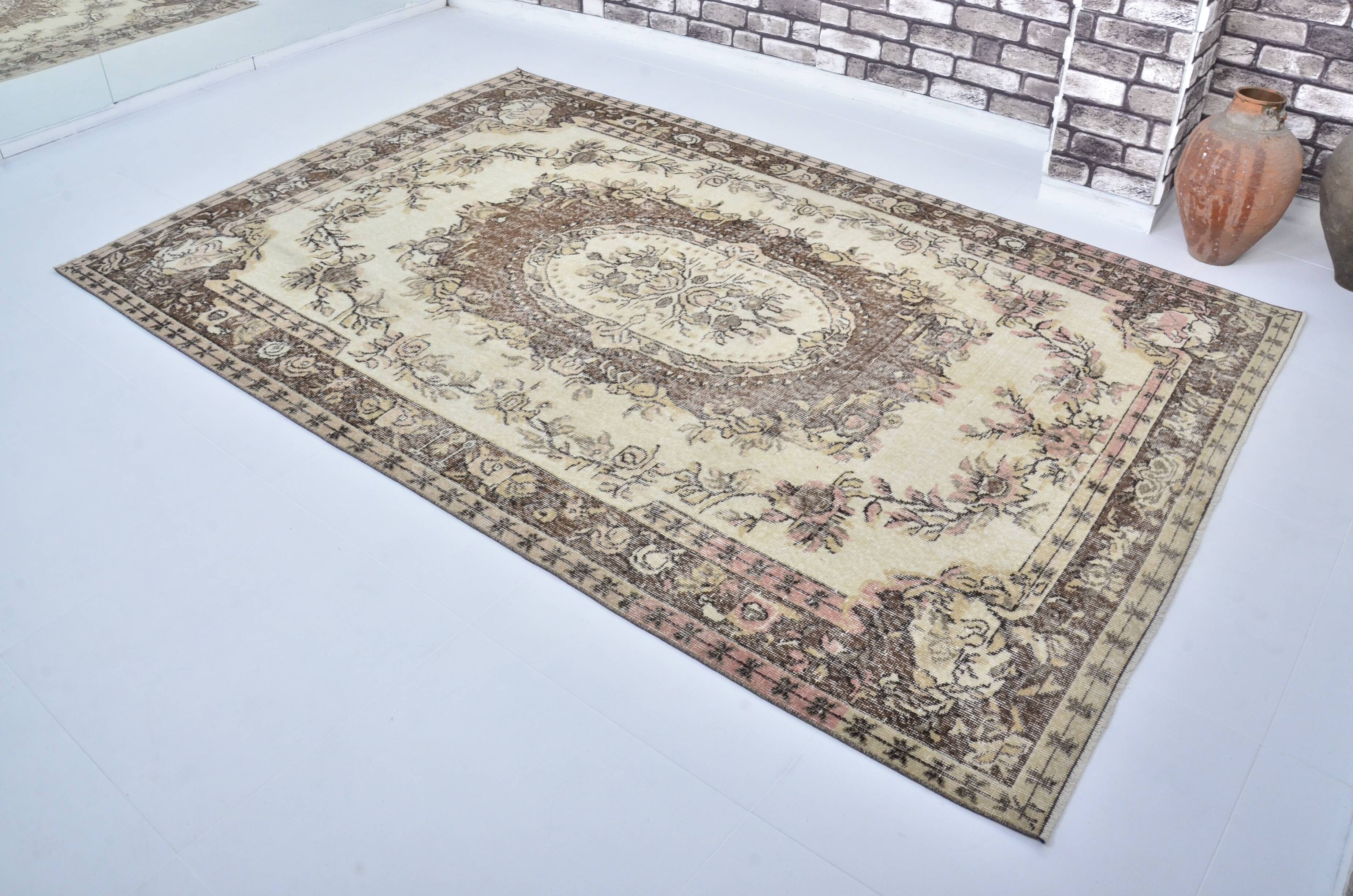 Tapis en laine Oushak SKU 3553