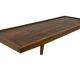 Mid-century daybed with removable backrest in oak 50's design