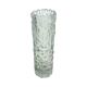 Arktis georgshütte vase – ice bark glass, germany 1970s.