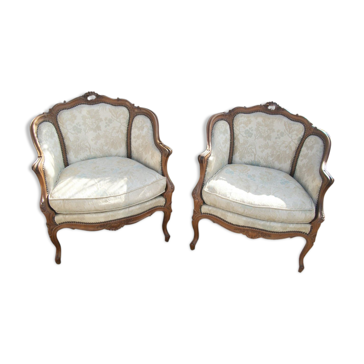 Pair of Bergères LXV Chairs
