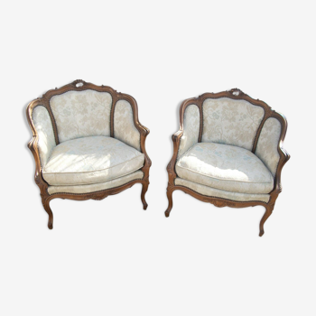 Pair of Bergères LXV Chairs