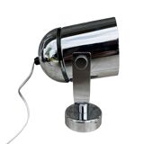 Space age chrome wall lamp, designed by S. Indra, Czechoslovakia, 1970s.