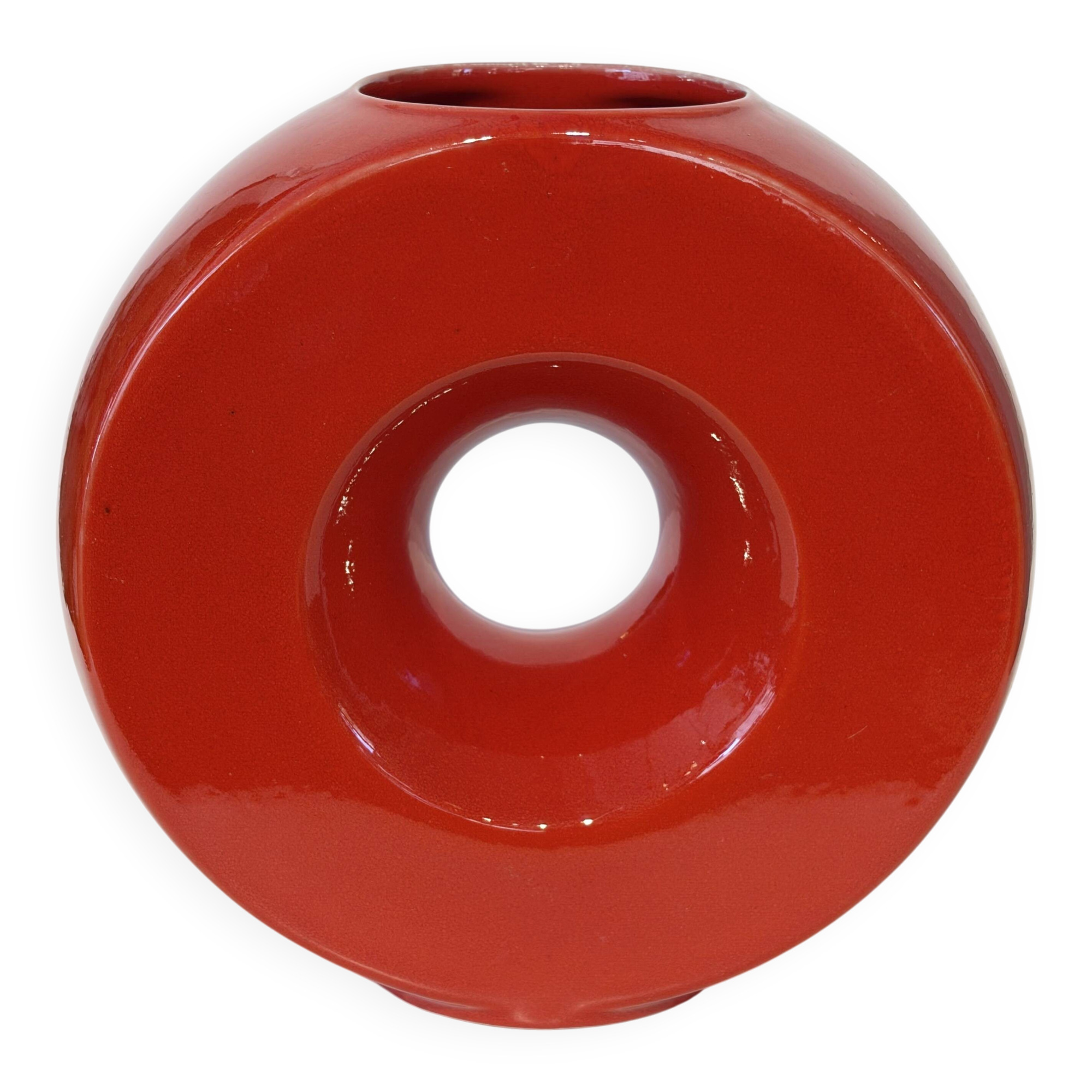 Italian geometric vase 1970